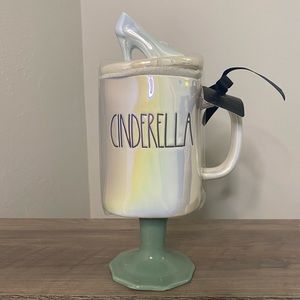 Rae Dunn CINDERELLA Mug with topper VHTF!!!